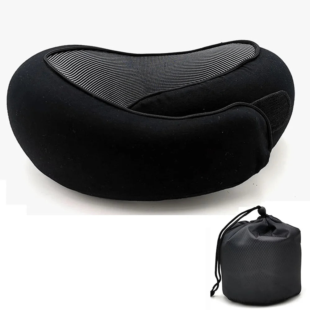 Travel Neck Pillow Memory Foam U-shaped Pillow Snail Style NeckHaven